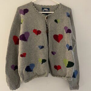 Cute Hand-knit Cardigan